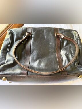 Beara Beara Black & Brown Leather Bag